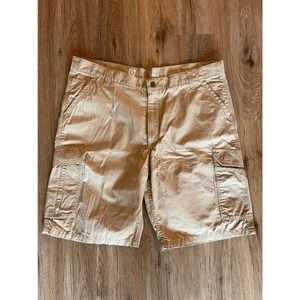 Carhartt Relaxed Fit Force Khaki Cargo Shorts Size 40
